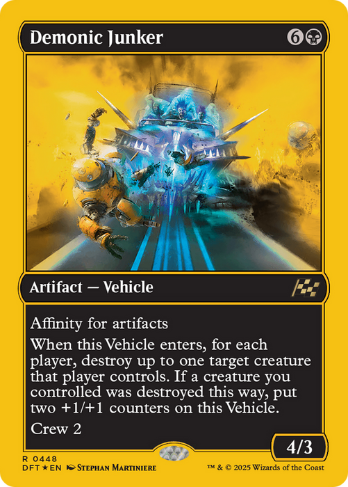 Demonic Junker (DFT-448) - Aetherdrift Foil - for just $0.40! 