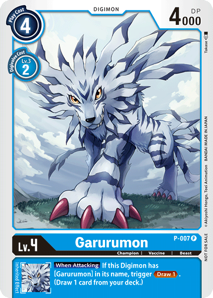 Garurumon [P-007] [Promotional Cards] - Just $0.09! Shop now at Retro Gaming of Denver