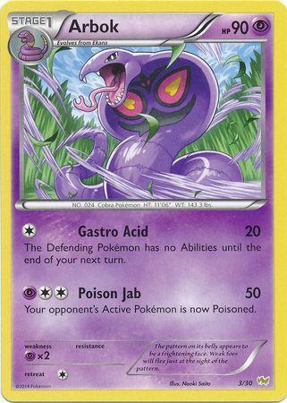 Arbok (3/30) [XY: Trainer Kit - Noivern] - for just $0.45! 