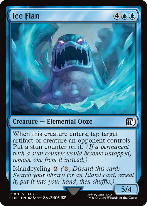 Ice Flan (FIN-055) - FINAL FANTASY Foil - for just $0.08! 