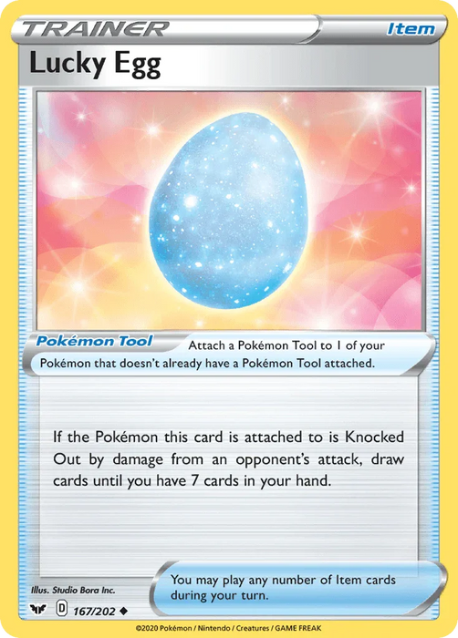 Lucky Egg (167/202) [Sword & Shield: Base Set] - for just $0.10! 
