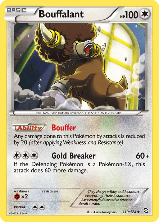 Bouffalant (110/124) [Black & White: Dragons Exalted] - for just $0.20! 