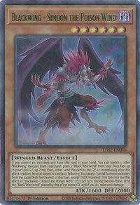 Blackwing - Simoon the Poison Wind (Green) [LDS2-EN040] Ultra Rare - for just $0.10! 