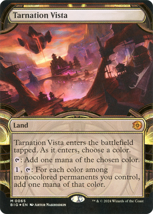 Tarnation Vista (BIG-065) - The Big Score: (Showcase) Foil - for just $5.97! 