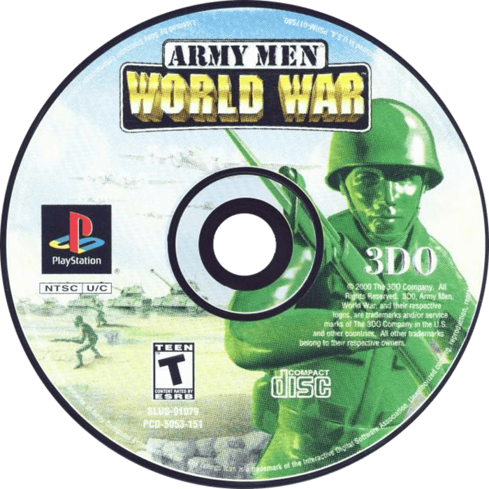 Army Men: World War – PlayStation 1 (PS1) - for just $8.99! 