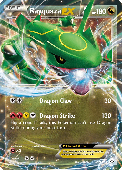 Rayquaza EX (60/108) [XY: Roaring Skies] - for just $11.15! 