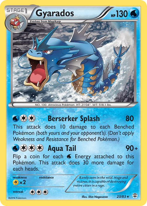 Gyarados (23/83) [XY: Generations] - for just $0.45! 
