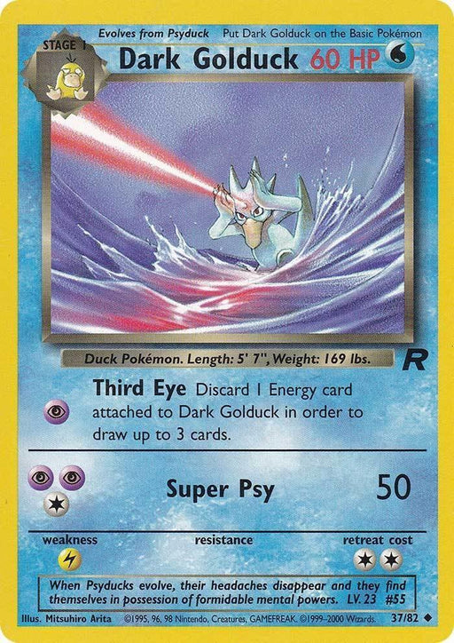 Dark Golduck (37/82) [Team Rocket Unlimited] - for just $1.60! 
