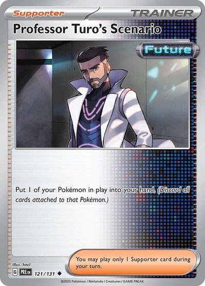 Professor Turo's Scenario (SV: Prismatic Evolutions) Near Mint - for just $0.10! 