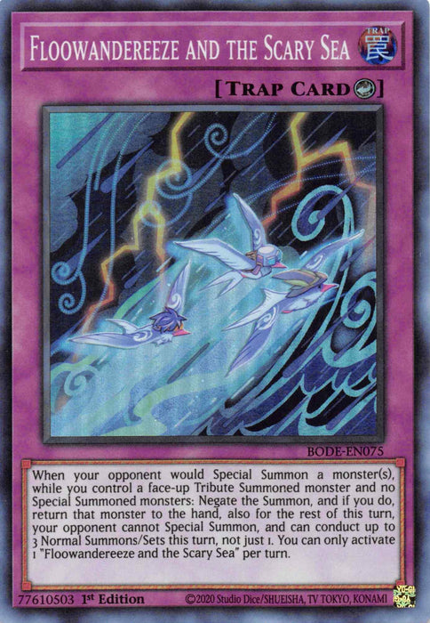 Floowandereeze and the Scary Sea [BODE-EN075] Super Rare - for just $0.10! 
