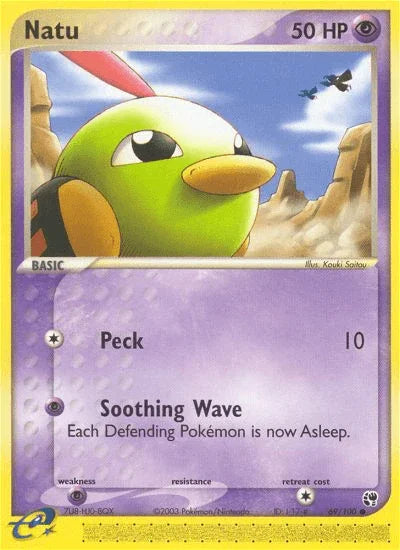 Natu (69/100) [EX: Sandstorm] - for just $0.25! 