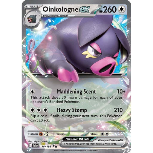 Oinkalogne ex (158/198) (Jumbo Card) [Scarlet & Violet: Base Set] - Just $0.10! Shop now at Retro Gaming of Denver