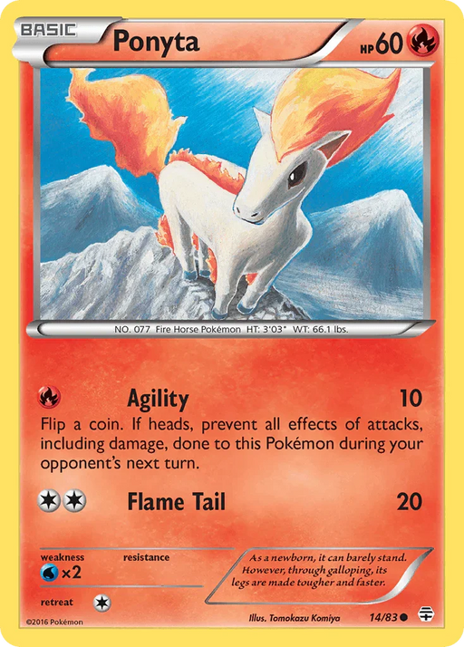 Ponyta (14/83) [XY: Generations] - for just $0.15! 