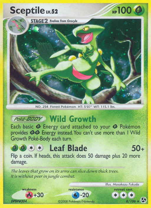 Sceptile (8/106) [Diamond & Pearl: Great Encounters] - for just $1.20! 