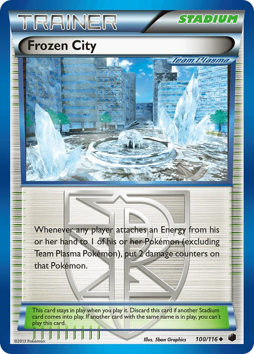 Frozen City (100/116) [Black & White: Plasma Freeze] - for just $0.55! 