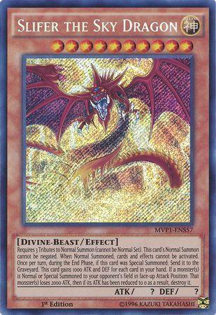Slifer the Sky Dragon [MVP1-ENS57] Secret Rare - for just $1.15! 