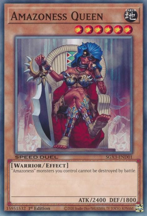 Amazoness Queen [SGX3-END01] Common - for just $0.15! 
