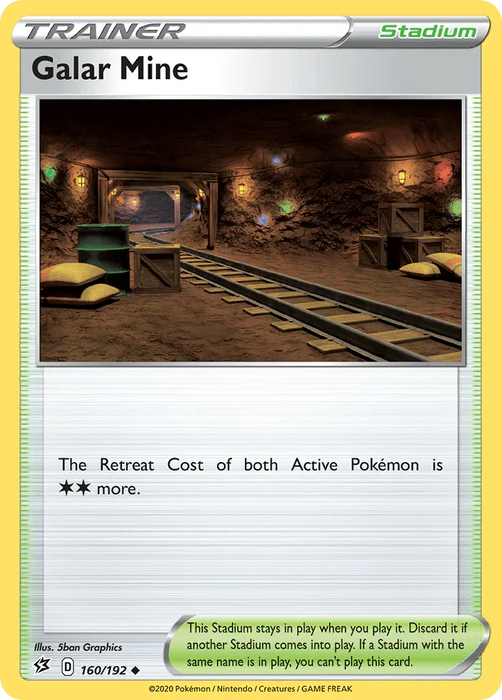 Galar Mine (160/192) [Sword & Shield: Rebel Clash] - for just $0.10! 