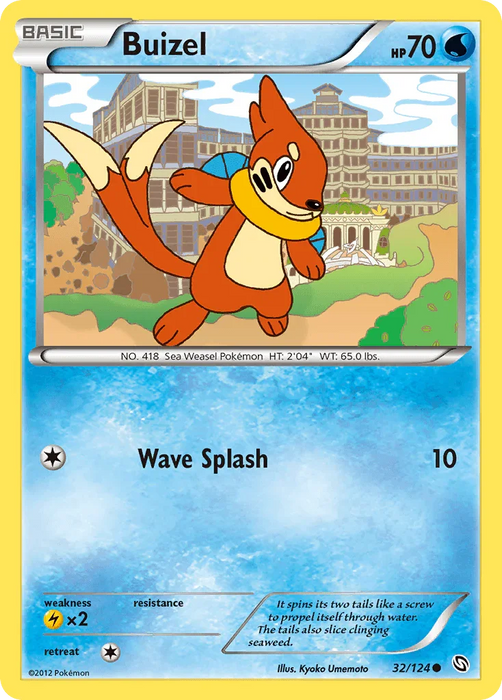Buizel (32/124) [Black & White: Dragons Exalted] - for just $0.10! 