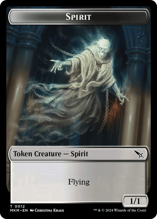 Spirit Token [Murders at Karlov Manor Tokens] - for just $0.15! 