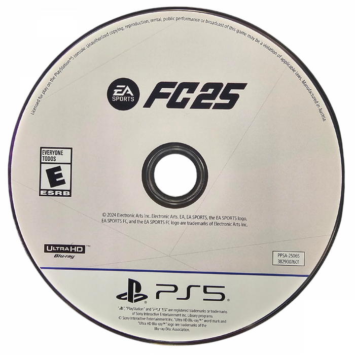 EA Sports FC 25 -- Playstation 5 (PS5) - for just $12.99! 