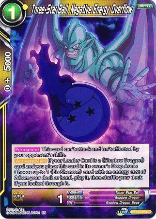 Three-Star Ball, Negative Energy Overflow (BT11-115) [Vermilion Bloodline] - for just $0.15! 