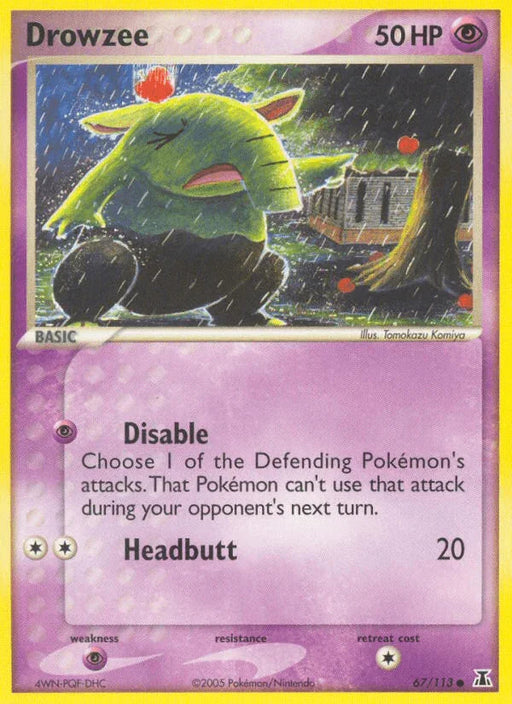 Drowzee (67/113) [EX: Delta Species] - for just $1.90! 