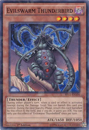 Evilswarm Thunderbird [BP03-EN104] Shatterfoil Rare - for just $0.15! 