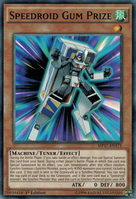 Speedroid Gum Prize [MP17-EN175] Common - for just $0.10! 