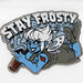 Foam Brain Games: Enamel Pin - Dungeon Crawler Carl - Stay Frosty - for just $12! 
