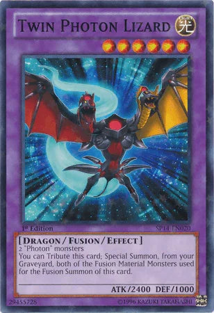Twin Photon Lizard [SP14-EN020] Starfoil Rare - for just $0.10! 