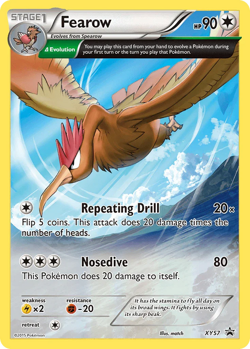 Fearow (XY57) [XY: Black Star Promos] - for just $26.70! 