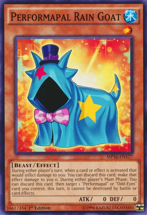 Performapal Rain Goat [MP16-EN177] Common - for just $0.10! 
