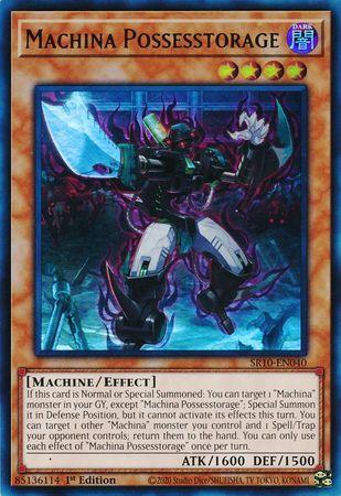 Machina Possesstorage [SR10-EN040] Ultra Rare - for just $0.10! 