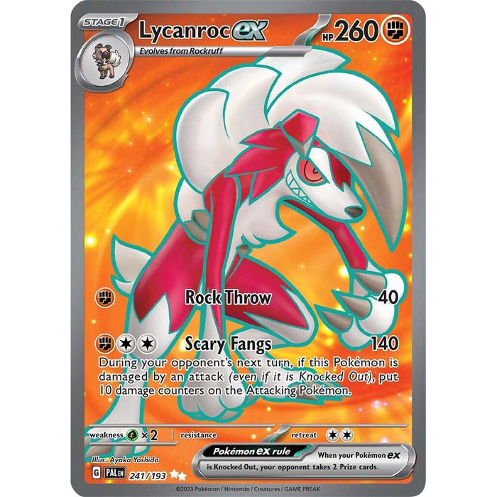 Lycanroc ex (241/193) [Scarlet & Violet: Paldea Evolved] - Just $0.38! Shop now at Retro Gaming of Denver