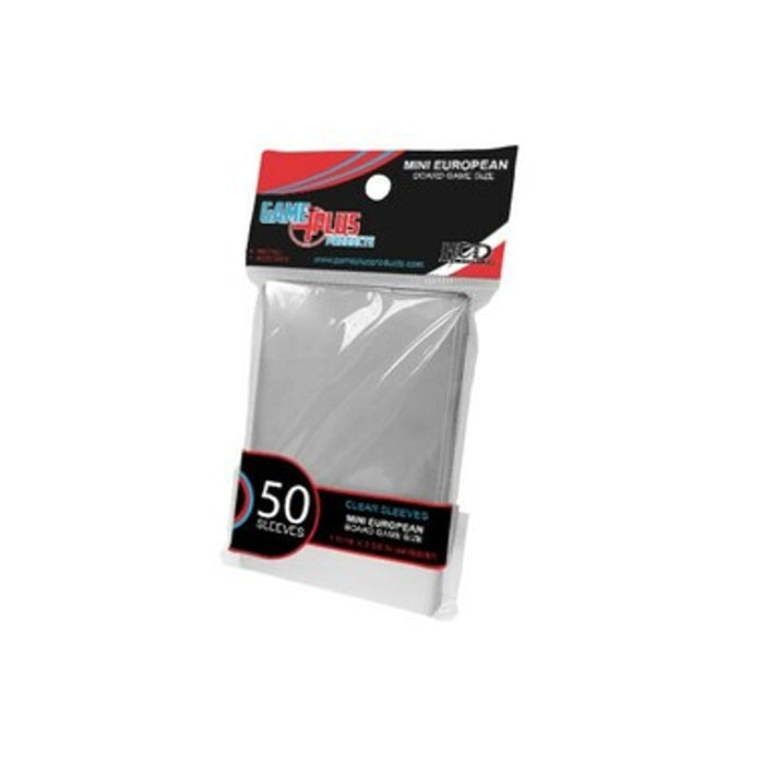 Mini European Board Game Size Clear Card Sleeves (50ct) (44x68mm) - for just $1.99! 