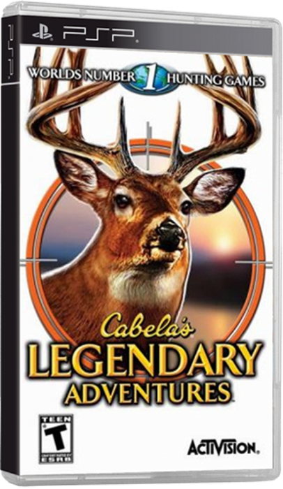 Cabela's Legendary Adventures – PlayStation Portable (PSP) - for just $9.99! 