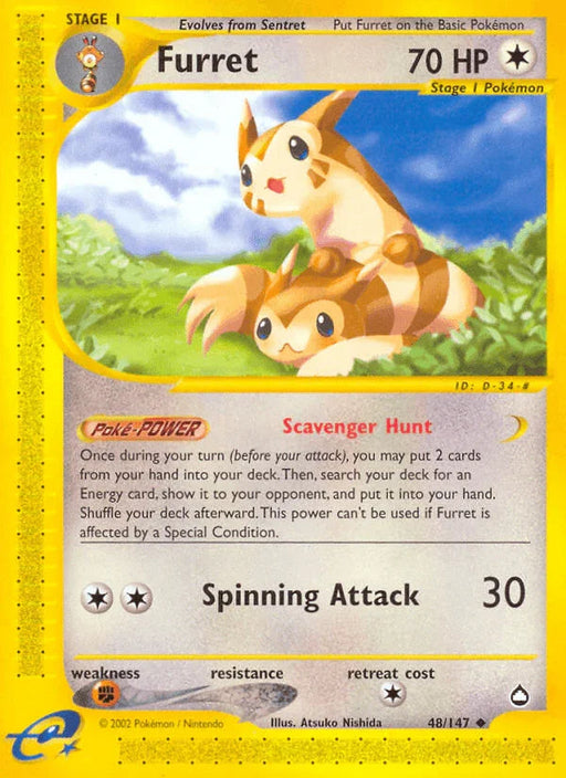 Furret (48/147) [Aquapolis] - for just $16.80! 