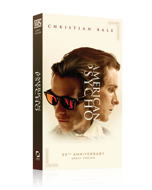American Psycho - 25th Anniversary Be Kind, Rewind Edition (VHS) - for just $37.99! 