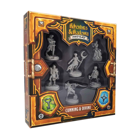 Adventures & Academia: First Class - Cunning & Divine Miniatures - for just $29.95! 
