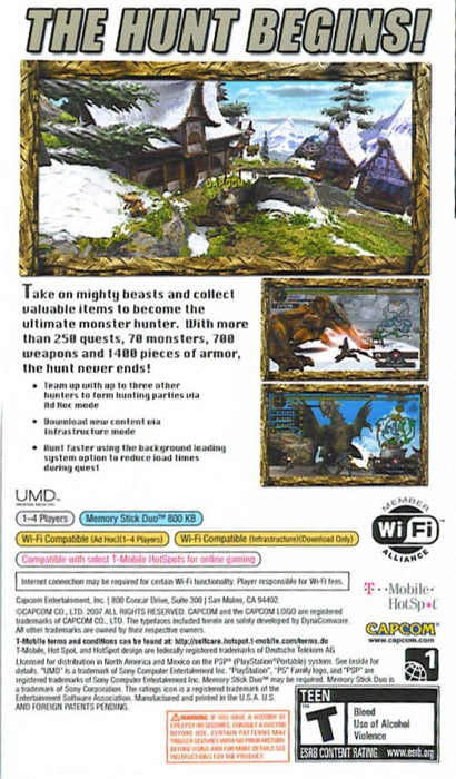 Monster Hunter: Freedom 2 [Favorites] – PlayStation Portable (PSP) - for just $12.99! 