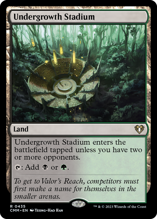 Undergrowth Stadium (CMM-435) - Commander Masters - for just $2.10! 