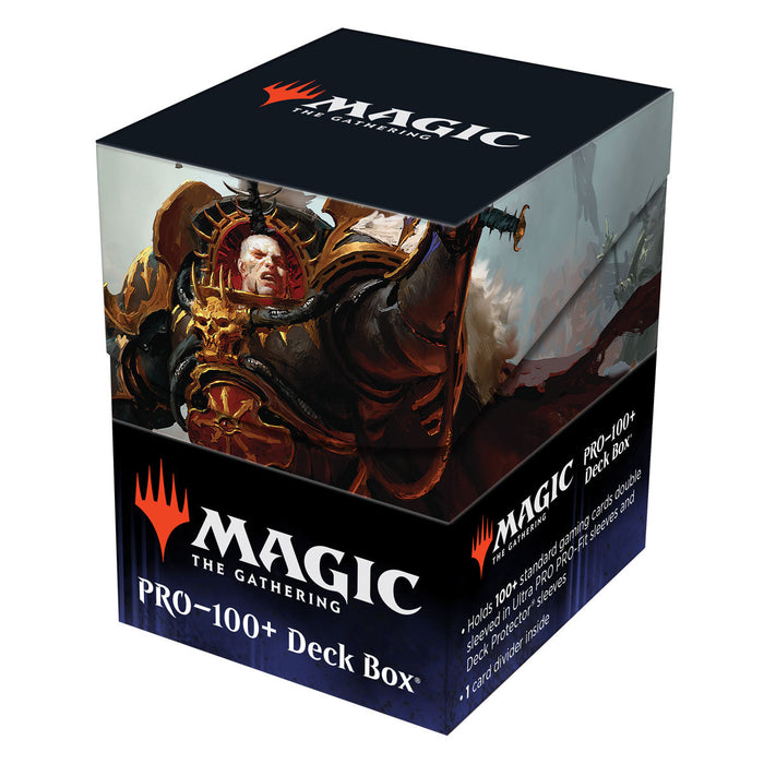 Ultra PRO: 100+ Deck Box - Warhammer 40k Commander Deck (Abaddon the Despoiler) - Just $0! Shop now at Retro Gaming of Denver