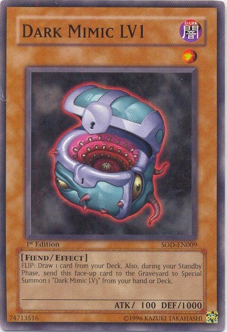 Dark Mimic LV1 [SOD-EN009] Common - for just $0.25! 
