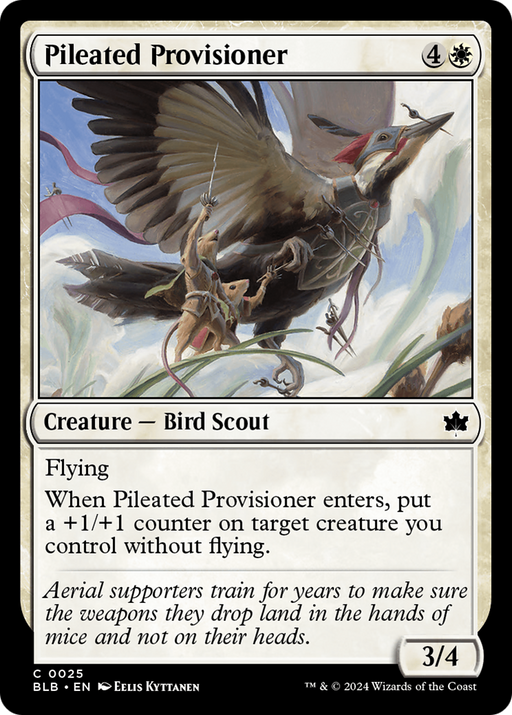 Pileated Provisioner (BLB-025) - Bloomburrow - for just $0.01! 