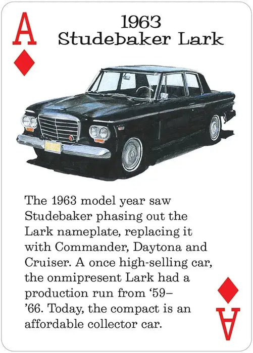 Classic American Rides Playing Cards - for just $7.99! 