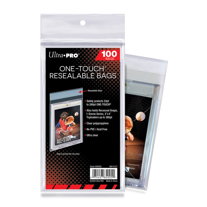 Ultra PRO: One-Touch Resealable Bags - for just $0! 