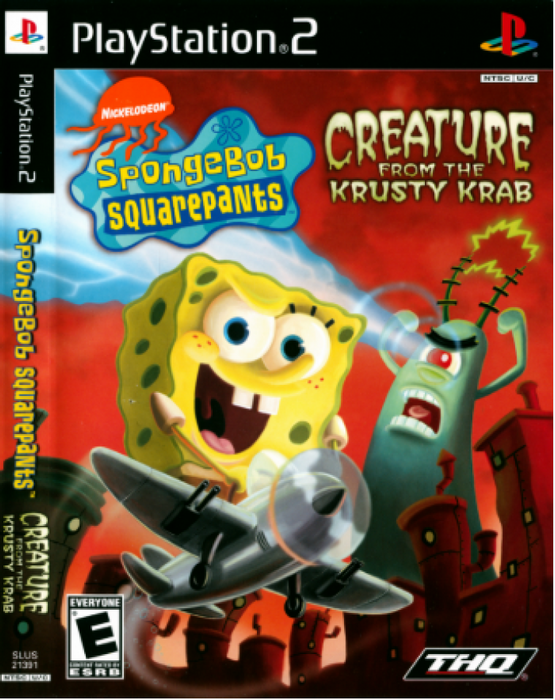 SpongeBob SquarePants: Creature from the Krusty Krab – PlayStation 2 (PS2) - for just $12.99! 