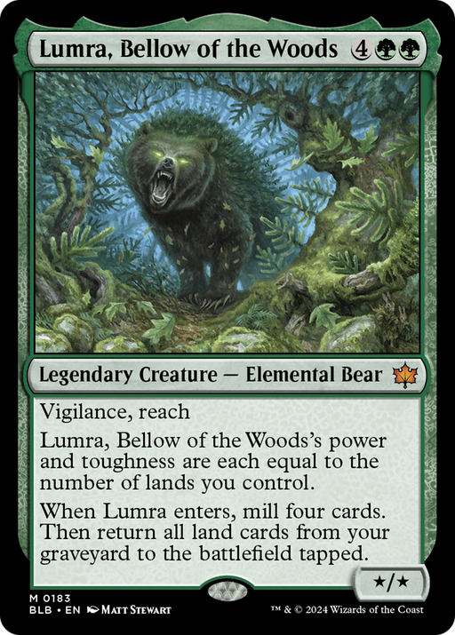 Lumra, Bellow of the Woods (BLB-183) - Bloomburrow - for just $7.24! 