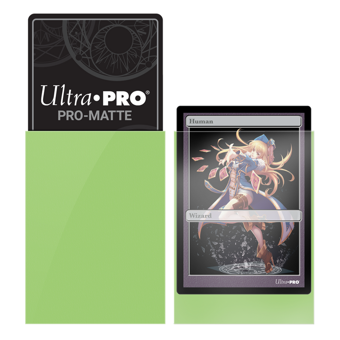 Ultra PRO: Small 60ct Sleeves - PRO-Matte (Lime Green) - Just $0! Shop now at Retro Gaming of Denver